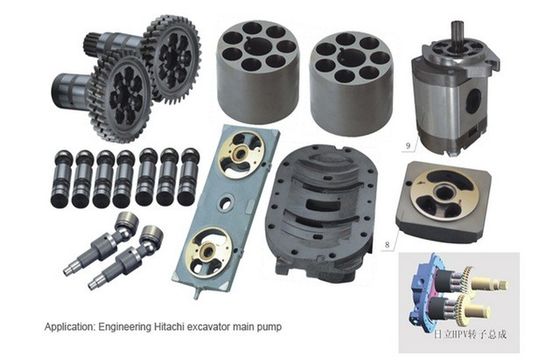kupować Płytka zaworowa Części hydrauliczne silnika Hitachi / Hpv091 Części silnika pompy hydraulicznej produkcja online